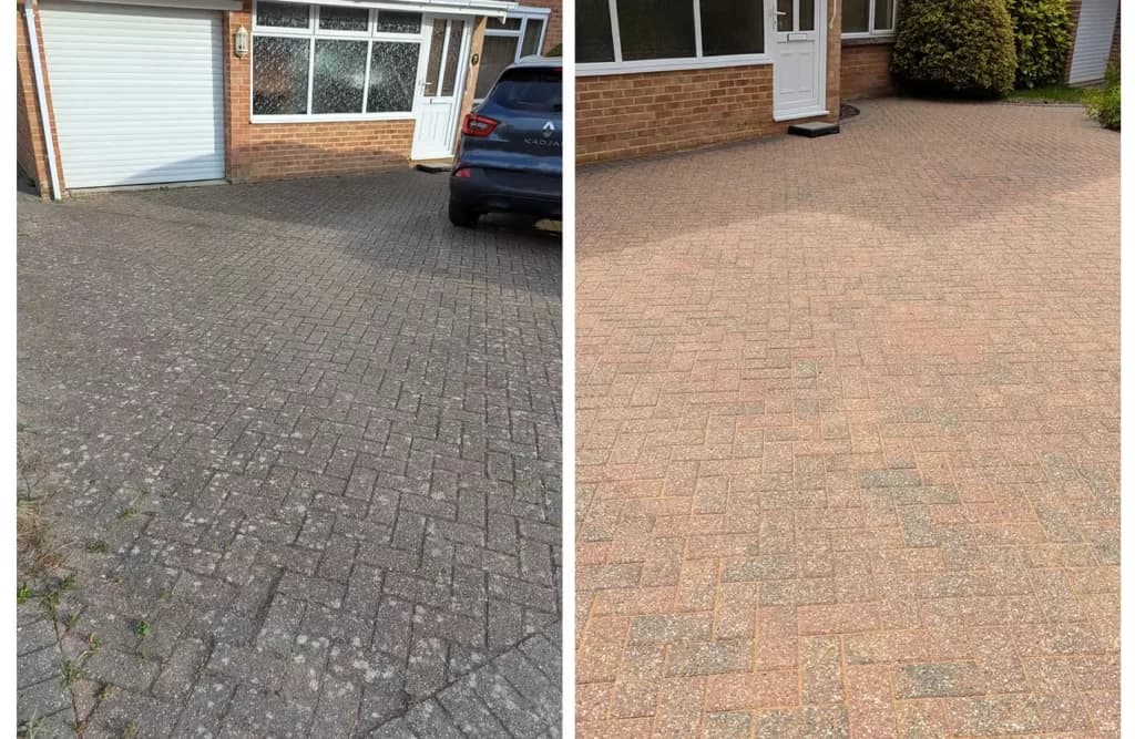 Driveway cleaning