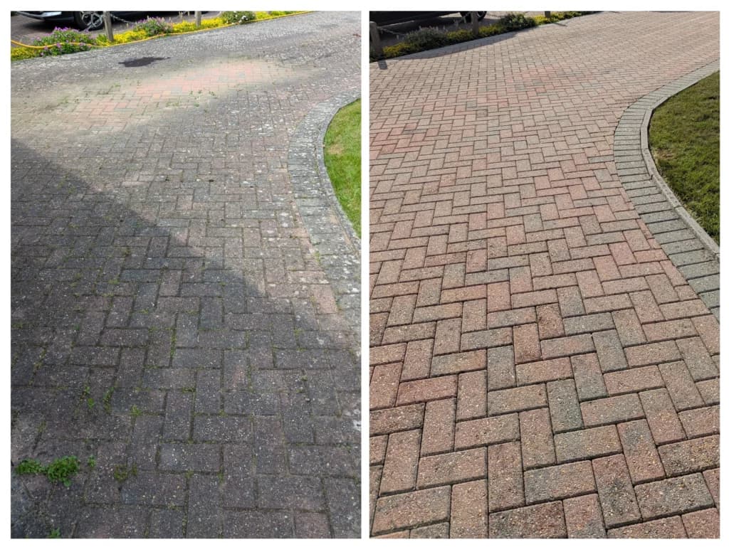 From dull to dazzling professional driveway cleaning fresher pressure